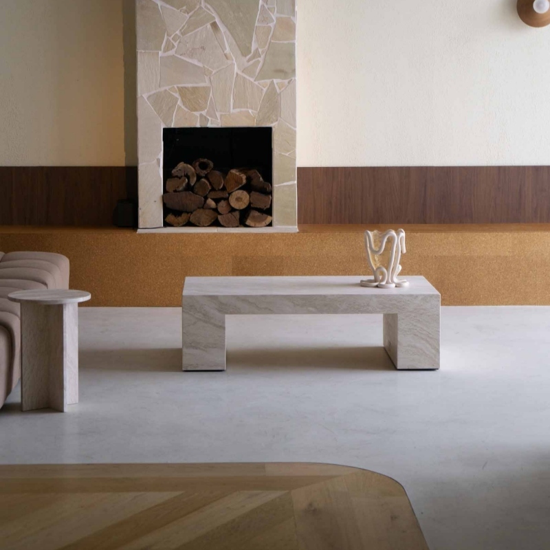 Factory customized marble coffee table