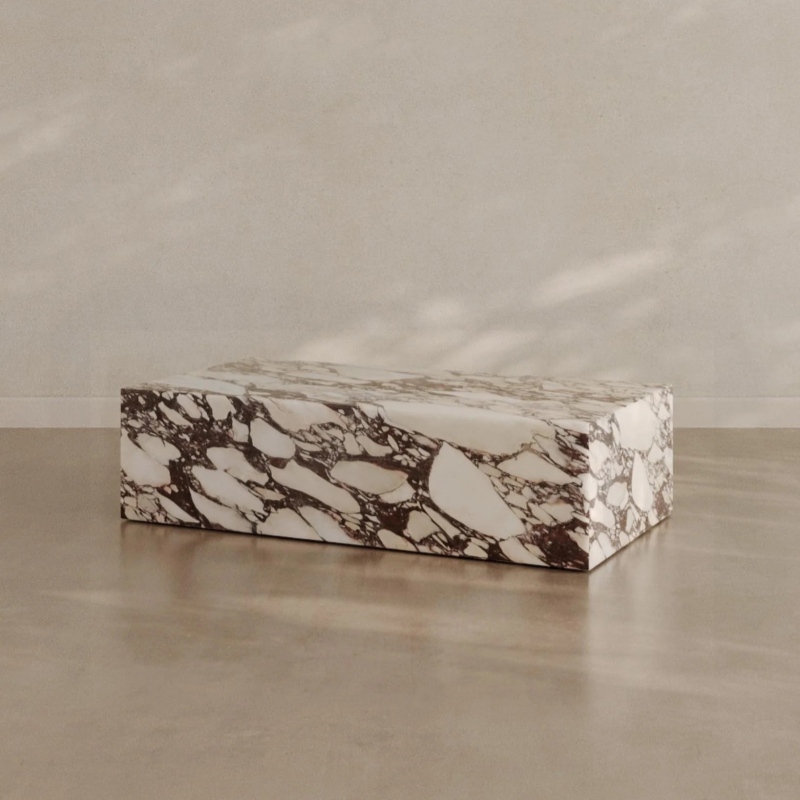 Calacatta Viola Marble Coffee Table