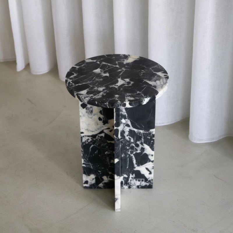 Grand Antique Marble Side Table