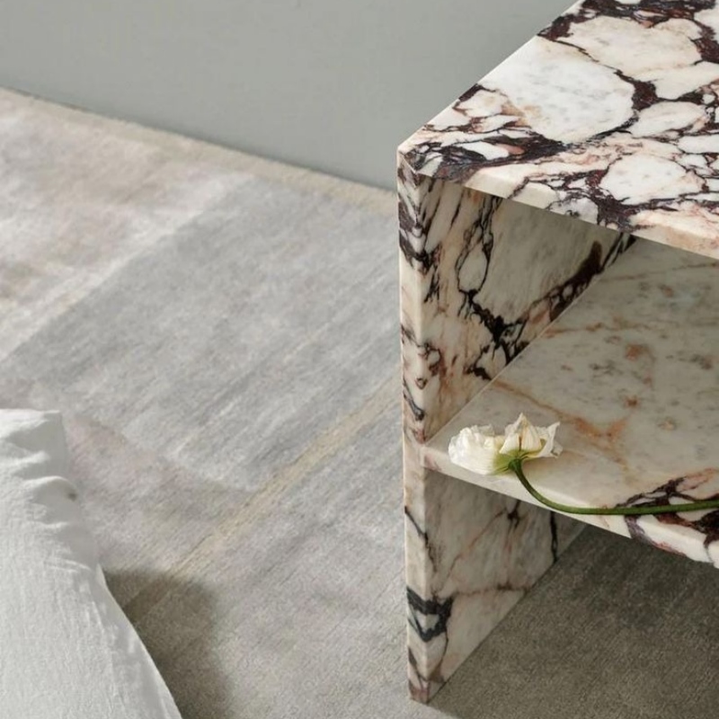 Bed with Side Table