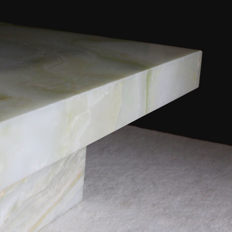 Minimalist Onyx Coffee Table
