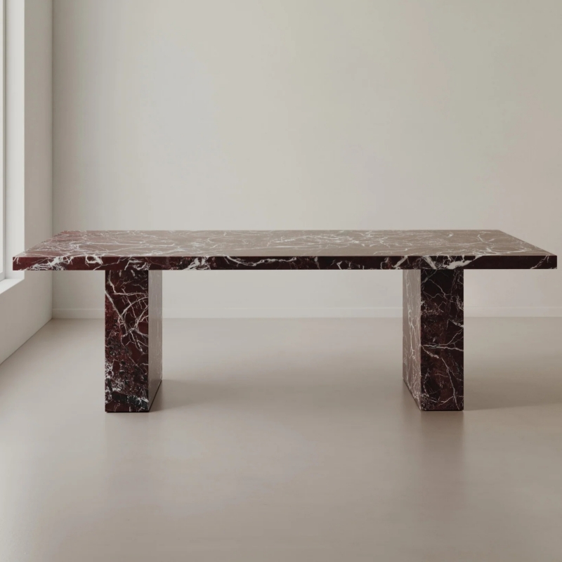 marble dining table set luxury