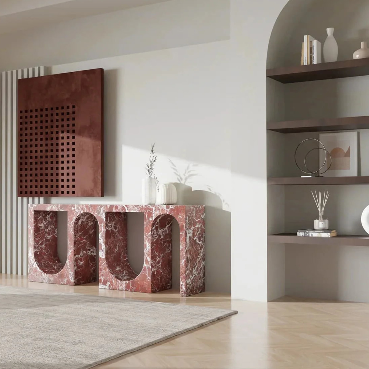 Luxury Marble Console Table
