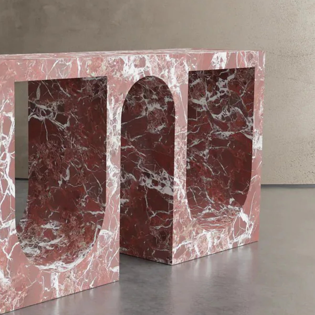 Marble entrance table console