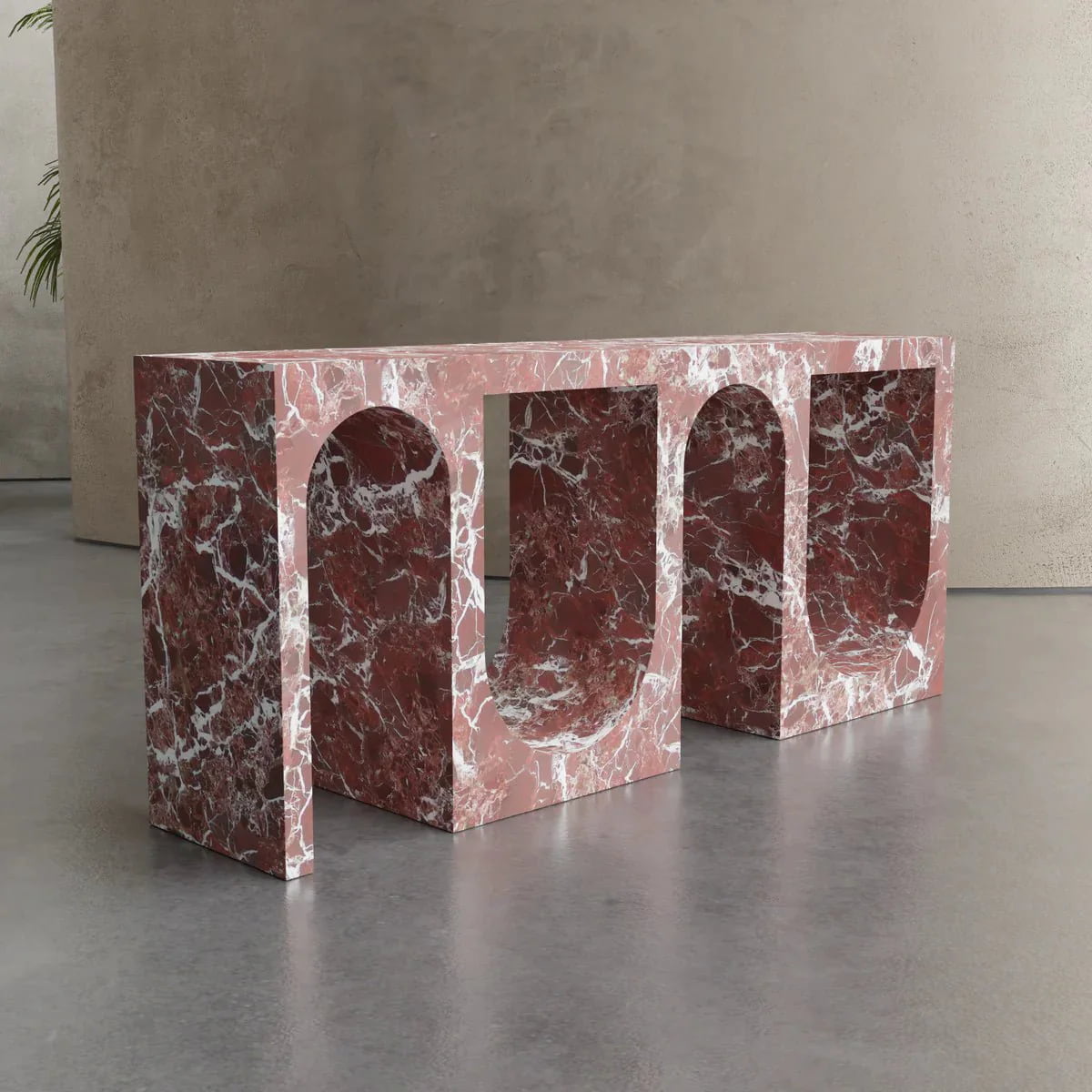 Natural Stone Entry Table