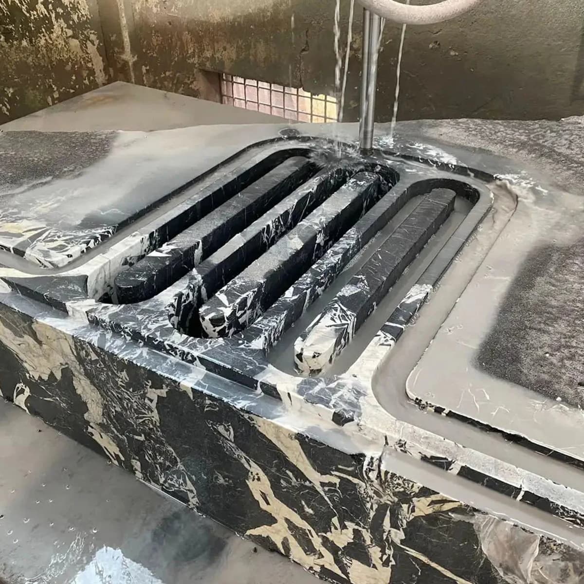 Entry Marble Console Table