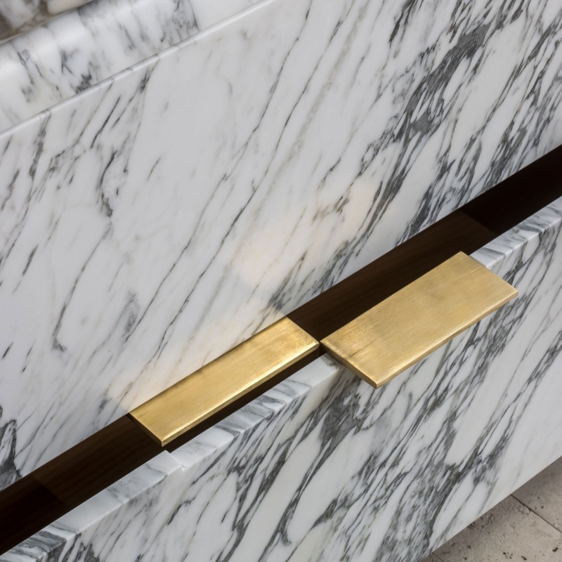 custom marble bathroom vanity