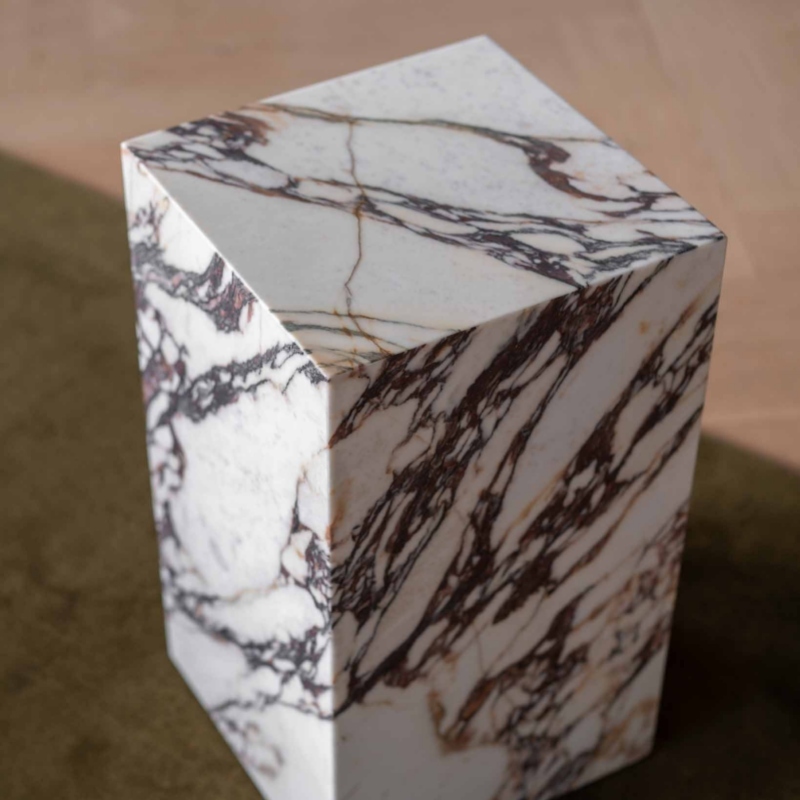 Modern Luxury Marble Sofa Side Table