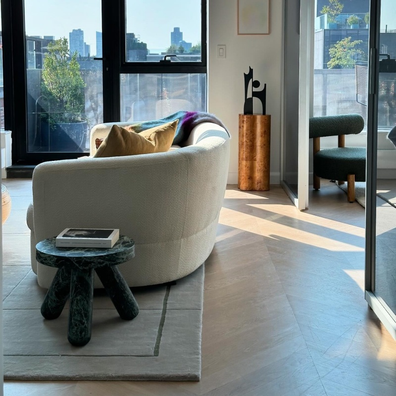 Modern Luxury Marble Bedside Table