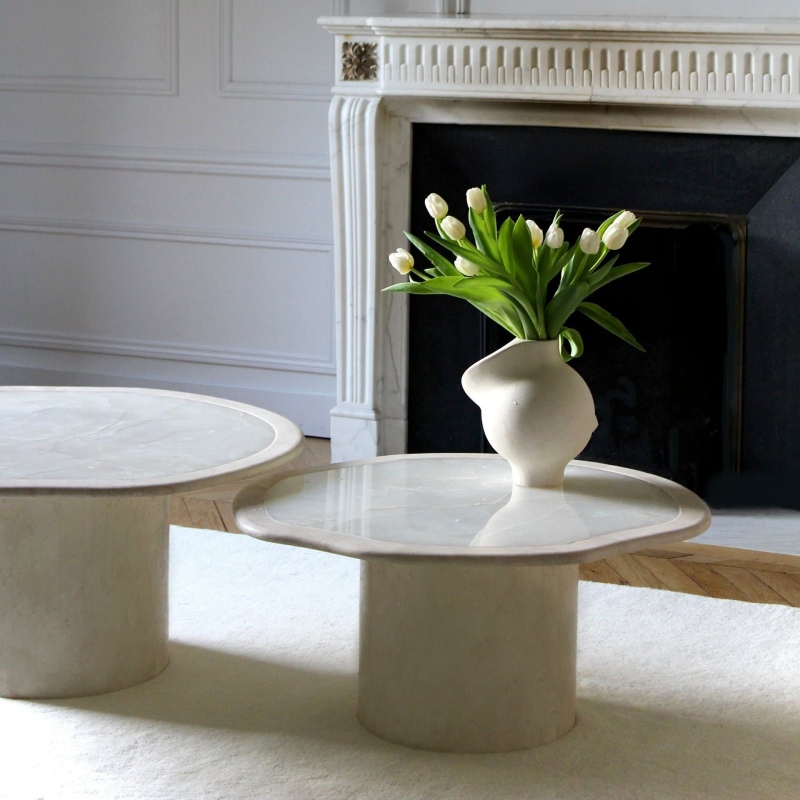 Modern Luxury Onyx Tea Table