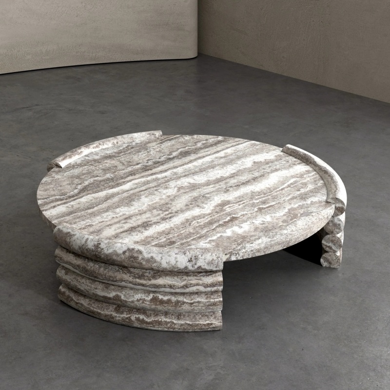 Marble Coffee Table for Living Room